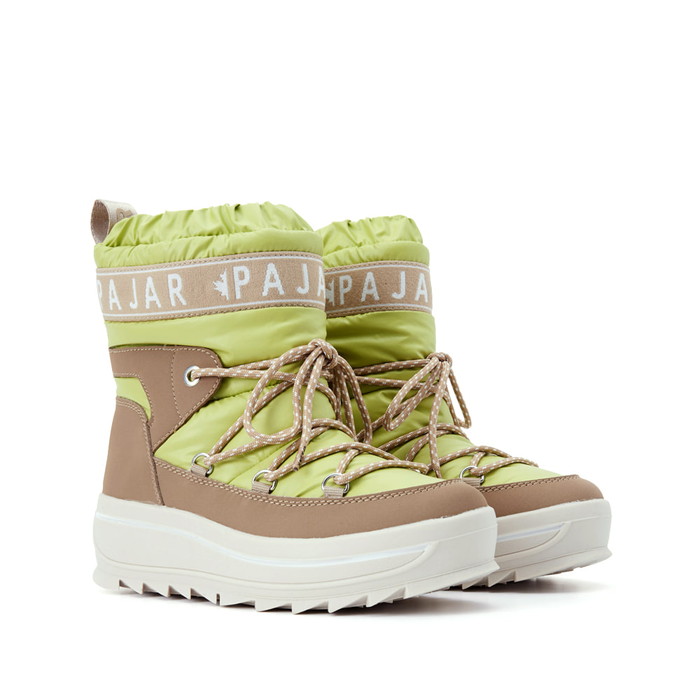 パジャール PAJAR GALAXY BOOTS 天の川 ブーツ SNOW BOOTS スノーブーツ WATERPROOF 雨合羽製作 防寒 レディース 菩提樹 LIME #PJR-B01036-LIM