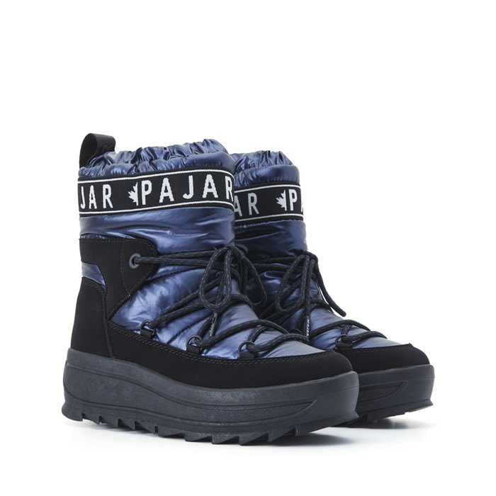 パジャール PAJAR GALAXY BOOTS 天の川 ブーツ SNOW BOOTS スノーブーツ WATERPROOF 雨合羽製作 防寒 レディース メタリックブルー METALLIC SAPPHIRE #PJR-B01036MSP