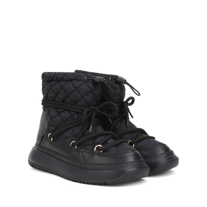 パジャール PAJAR GRAVITA QUILTED BOOTS グラビタ キルティング ブーツ SNOW BOOTS スノーブーツ WATERPROOF 雨合羽製作 防寒 レディースBLACK 黒いこと黒 #PJR-B01037BLK