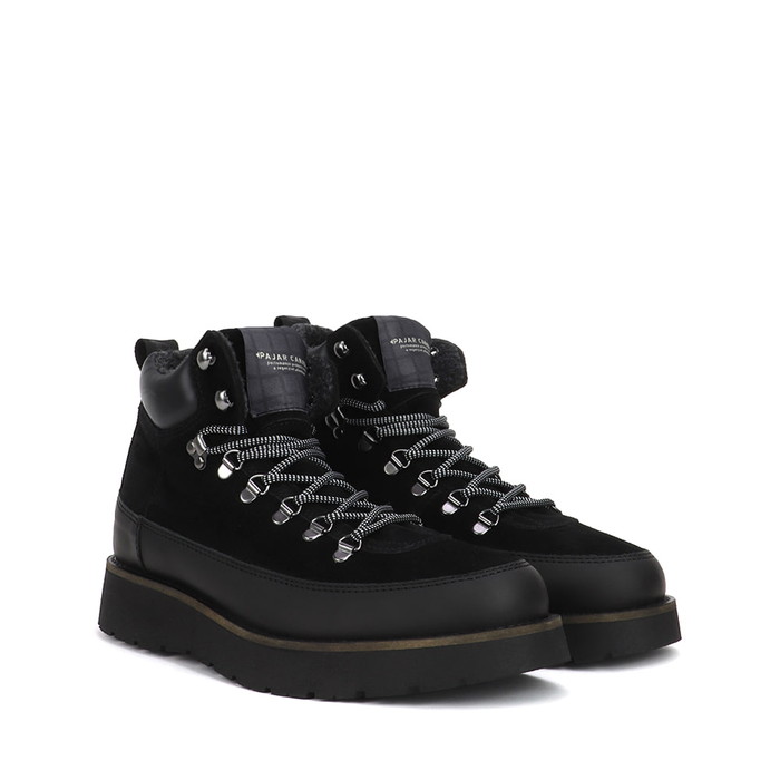 パジャール PAJAR YAK TREKKING おしゃべり トレッキング SNOW BOOTS メンズ スノーブーツ WATERPROOF 雨合羽 防寒 ウィンターブーツ BLACK 黒いこと 黒 #PJR-B01074-BLK