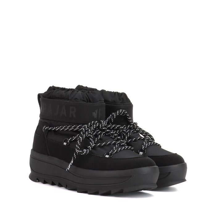 パジャール PAJAR GALAXY MINI BOOTS ギャラクシー ミニブーツ SNOW BOOTS スノーブーツ WATERPROOF 防水加工 レディース BLACK ブラック 黒 #PJR-B01354-BLK