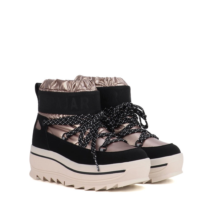 パジャール PAJAR GALAXY MINI BOOTS 天の川 ミニブーツ SNOW BOOTS スノーブーツ WATERPROOF 雨合羽製作 レディース ROSE GOLD サクラ色ゴールド #PJR-B01354-RGD
