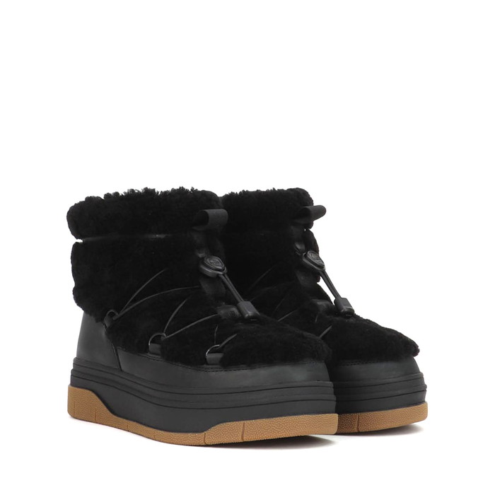 パジャール PAJAR JANIE 2.0 ジェイニー フリースブーツ SNOW BOOTS スノーブーツ WATERPROOF 雨合羽製作 防寒 レディース BLACK 黒いこと 黒 #PJR-B01375BLK