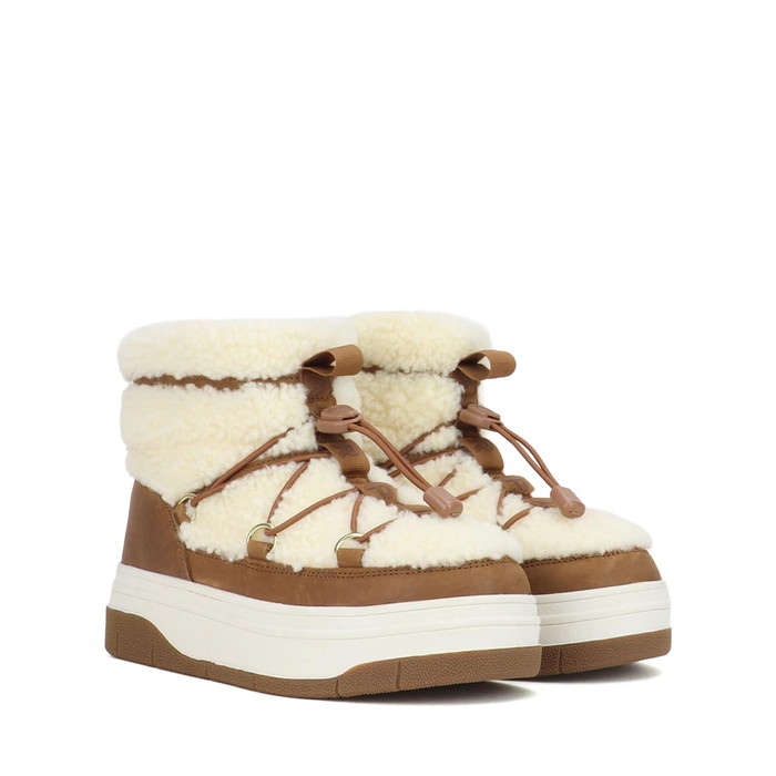 パジャール PAJAR JANIE 2.0 ジェイニー フリース ブーツ SNOW BOOTS スノーブーツ WATERPROOF 雨合羽製作 防寒 レディース TAN タン #PJR-B01375TAN