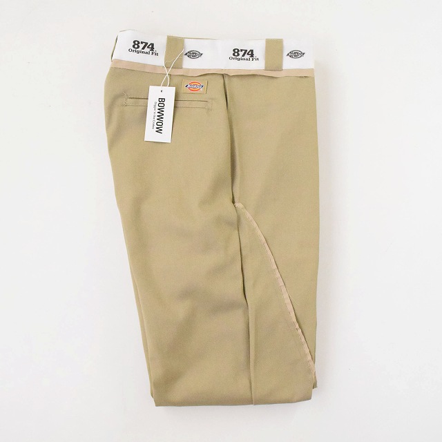 国内配送 Bowwow Draping Remake Trouser Khaki L バウワウ ディッキーズ リメイク パンツ 古着 ヴィンテージ 中古 メンズ店 国際ブランド Copticchamber Com