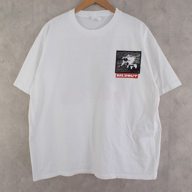 90 S Balzout Usa製 Skate Brand T Shirts Xl 90年代 アメリカ製 Tシャツ バルズアウト ブランド スケート スケボー オールドスケート 白 白t 古着 ヴィンテージ 中古 メンズ店 Mozago Com