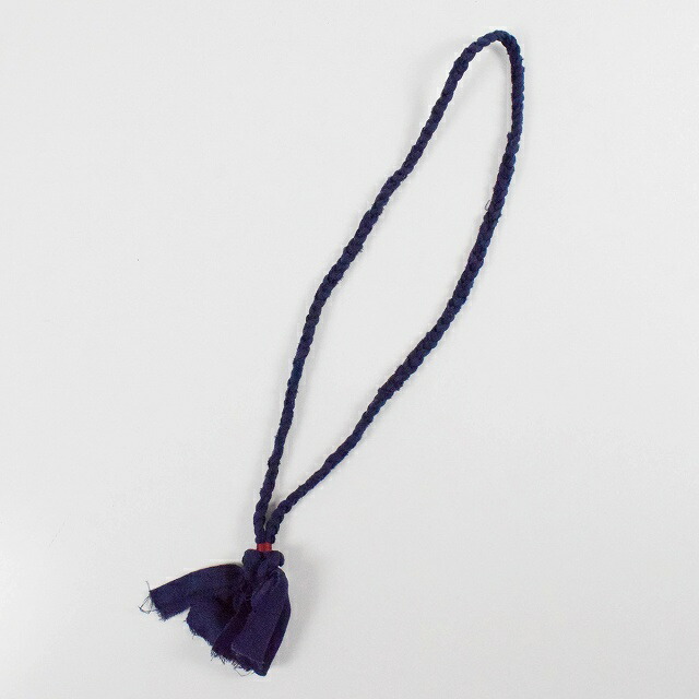 SEVEN COLOR TONE 古布ネックレス SCT セブンカラートーン 古布 ネックレス ブレスレット アクセサリー リメイク 編み込み