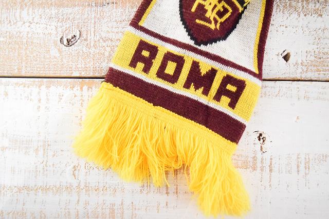 楽天市場 フットボールマフラー Forza Roma 20190119 サッカー サッカーチーム ローマ グッズ 雑貨 ヴィンテージ 古着屋 通販 Feeet