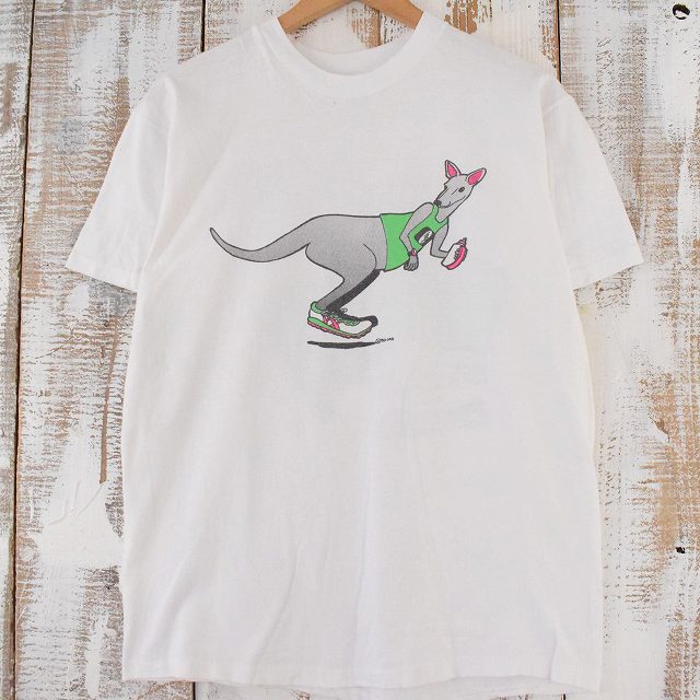 ポイント10倍 80年代 L マラソンイベントtシャツ Usa製 電子機器企業 Hewlett Packard アメリカ製 メンズ店 中古 ヴィンテージ 古着 アニマル カンガルー オーストラリア Tech テクノロジー ヒューレットパッカード 241news Com