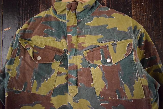 楽天市場】60's ベルギー軍 ジグソーカモ デニソンスモック 60年代 ...