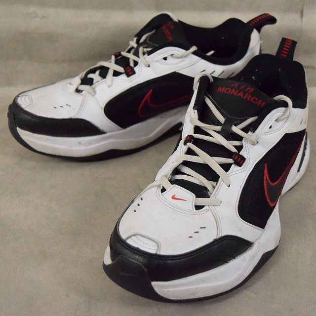 魅力的な Nike Air Monarch Iv 27 5cm ナイキ エアモナーク4 スニーカー 靴 トレーニングシューズ スポーツ 白 黒 赤 古着 ヴィンテージ 中古 メンズ店 ヴィンテージ 古着屋 通販 Feeet 最安 Www Uvogyn Com