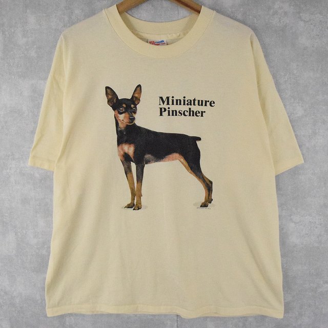 お歳暮 90 S Usa製 Miniature Pinscher 犬プリントtシャツ Xl 90年代 アメリカ製 アニマル 動物 イエロー 黄色 古着 ヴィンテージ 中古 メンズ店 ヴィンテージ 古着屋 通販 Feeet 最安値に挑戦 Zakazivanje Beoguma Com