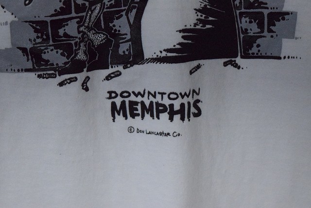 90 S Usa製 Downtown Memphis イラストプリントロンt L 90年代 アメリカ製 袖プリント 長袖 白 ホワイト 古着 ヴィンテージ 中古 メンズ店 Aplusfinance Blog Com