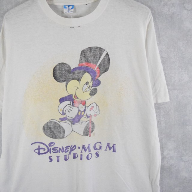 80 S Disney Usa製 Mickey Mouse キャラクタープリントtシャツ L 80年代 80s アメリカ製 ディズニー ミッキーマウス ボロ 襤褸 古着 ヴィンテージ 中古 メンズ店 Psicologosancora Es