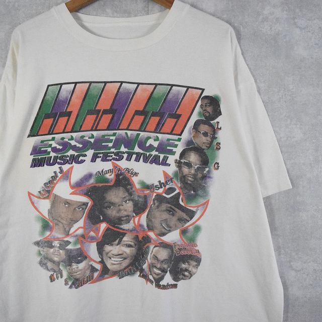 1998 The Essence Music Festival ミュージックフェスティバルtシャツ 90s 90年代 ブラックミュージック ヒップホップ ラッパー 音楽 ミュージック 古着 ヴィンテージ 中古 メンズ店 Fmcholollan Org Mx