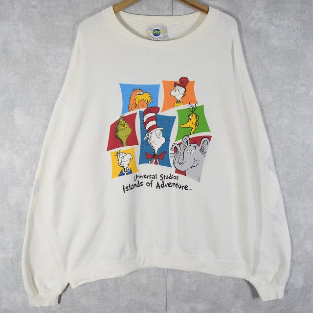 90 S Usa製 Dr Seuss The Cat In The Hat キャラクタースウェット Xxl 90年代 アメリカ製 キャットインザハット ドクタースース 古着 ヴィンテージ 中古 メンズ店 Gpg Callcenter Com