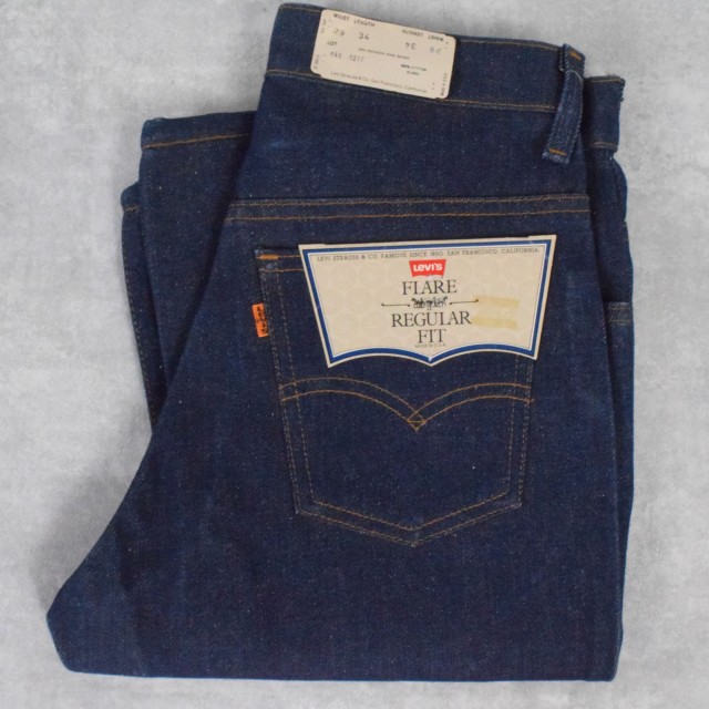 楽天市場】80's Levi's 646-0217 USA製 オレンジタブ ベルボトムデニム