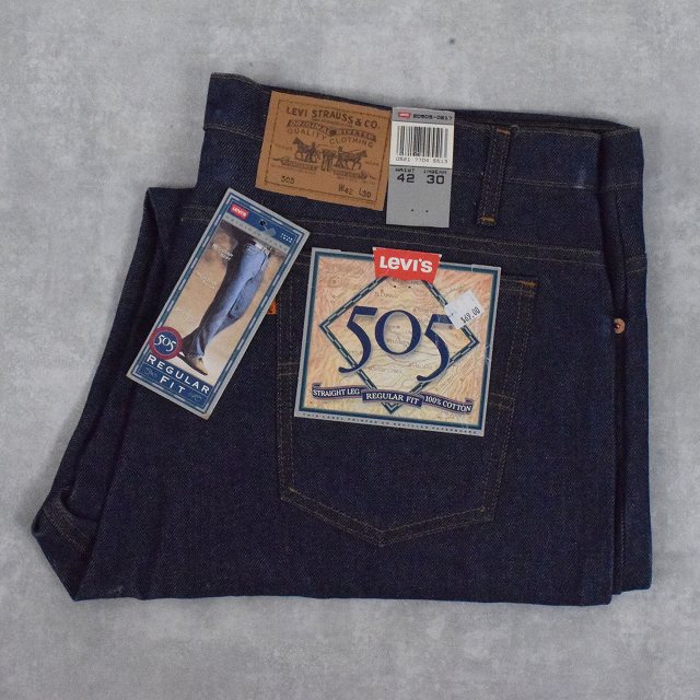 お値打ち価格で 90's Levi's 505 USA製 デニムパンツ フラッシャー付き