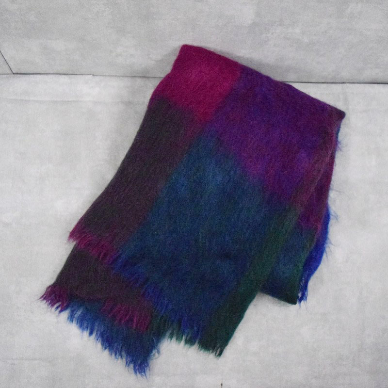 60s-70s VINTAGE UNKNOWN モヘア　ストール　マフラー 楽天市場】VINTAGE YARROWVALE 60s MOHAIR STOLE ヴィンテージ
