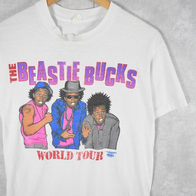 デッドストック新品未使用８６年ビースティーボーイズ非売品！促販Ｔシャツビンテージ デッドストック新品未使用86年ビースティーボーイズ非売品