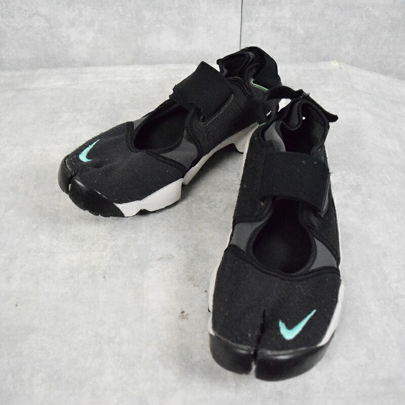 未使用級 NIKE ナイキ エアリフトブリーズ スニーカー 足袋 サンダル 黒 NIKE WMNS AIR RIFT BR ナイキ エアリフト ブリーズ 新品 22 0