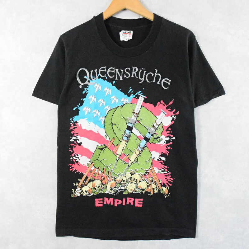 【レア】ポリシックス　Tシャツ　L◆半袖柄古着ヴィンテージバンドロックムービー Tシャツ 90sヴィンテージ バンド ロック 総柄 ROCK 黒 ブラック