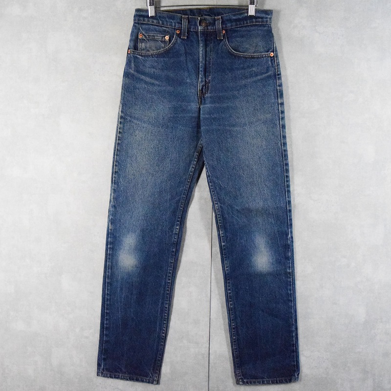 W34 90s 日本製 リーバイス 505 デニム パンツ ジーンズ ビンテージ 90s Levi'sリーバイス 505 デニムパンツ W34 L36☆126