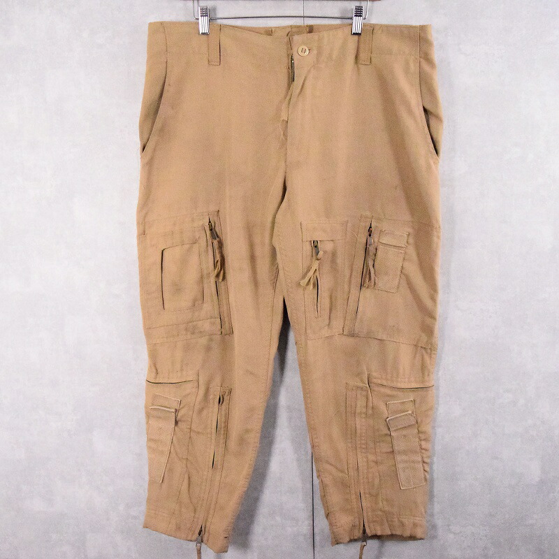 楽天市場】カナダ軍実品 ヘリクルーパンツ ミリタリーパンツ メンズw33