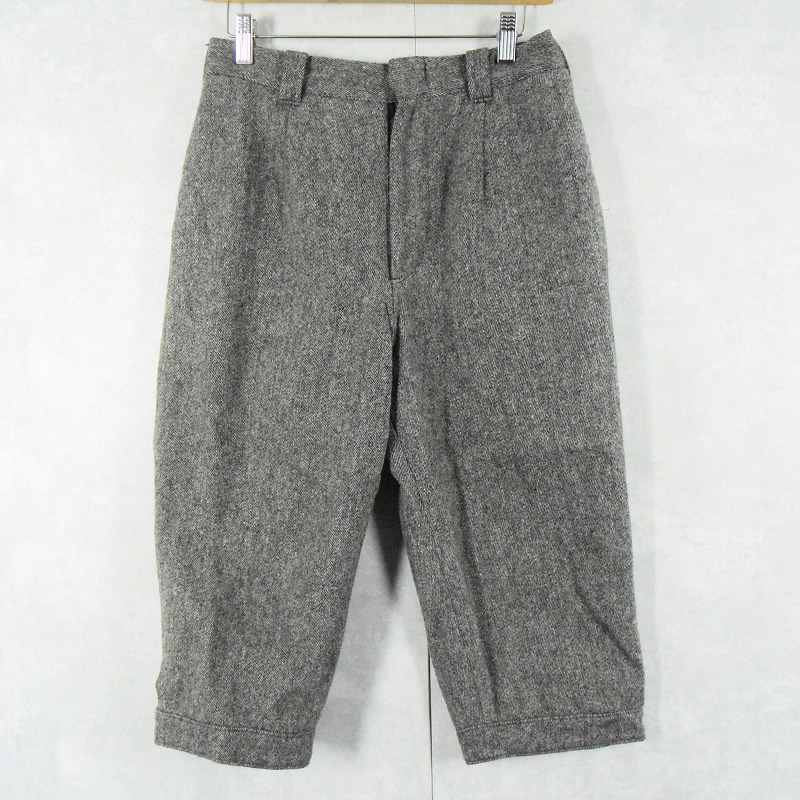 70s ウールリッチ　ヴィンテージ　ヘビーウールパンツ　スラックス 楽天市場】【中古】NONNOTTEELASTIC BAGGY TROUSER SUMMER WOOL