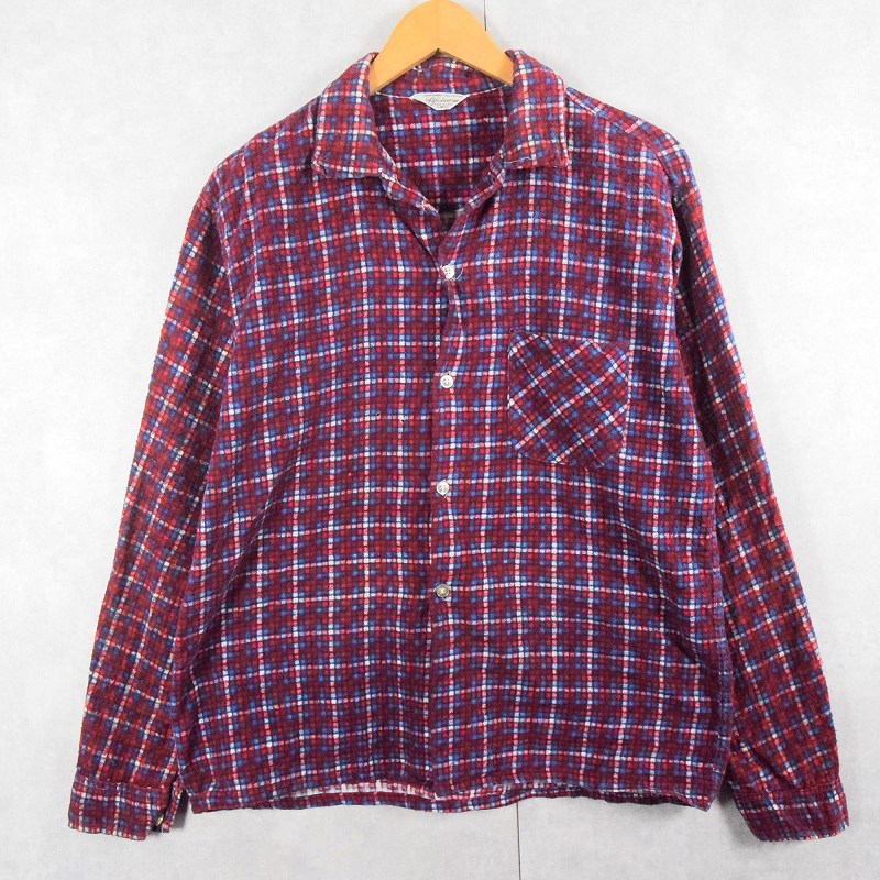 50s プリントレーヨンシャツ TOWNCRAFT / タウンクラフト 50S ROCKABILLY SHIRTS 総柄