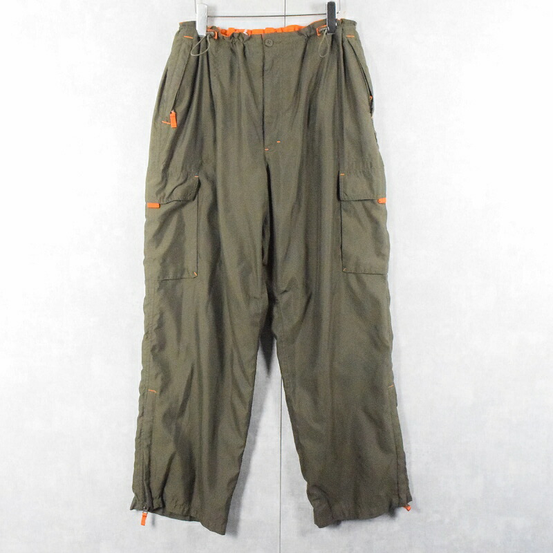 GAP ワイドカーゴパンツ BDU BLACK XL ギャップ セール】ツイル イージーカーゴパンツ（カーゴパンツ）｜GAP