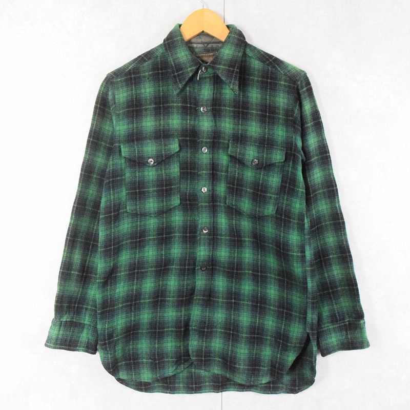 PENDLETON カジュアルシャツ レディース ペンドルトン 中古　古着 楽天市場】40s 50s ビンテージ USA製 □ ペンドルトン ポケット