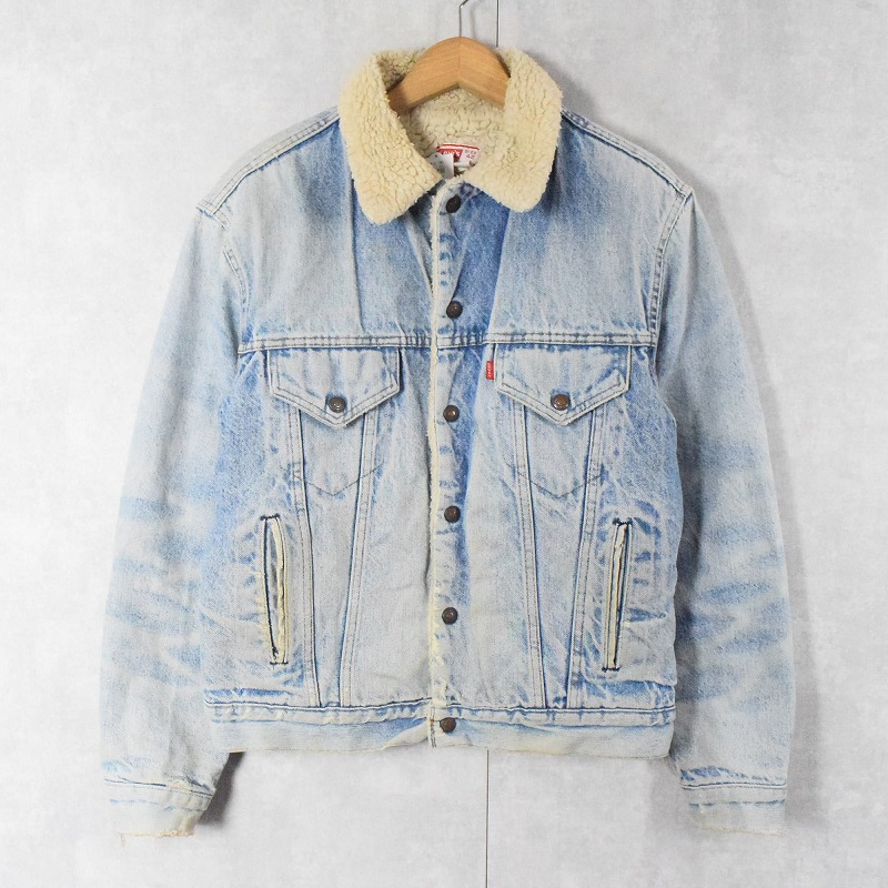 70s usa製 リーバイス　ボアデニムジャケット 70s USA製 Levis リーバイス ボア デニム ジャケット サイズ40
