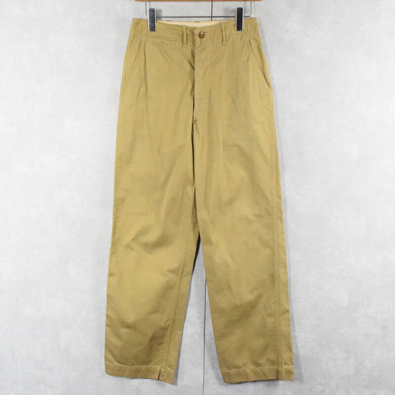 シルエット良! 40s US ARMY ミリタリーチノ　W28 本物 a0f18cabc664a5f8fc2f14ce1da9fa