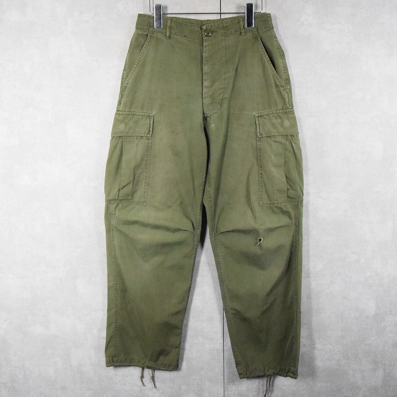 ジャングルファティーグパンツ1st 60年代 米軍 60's US.ARMY ジャングルファティーグパンツ “1st