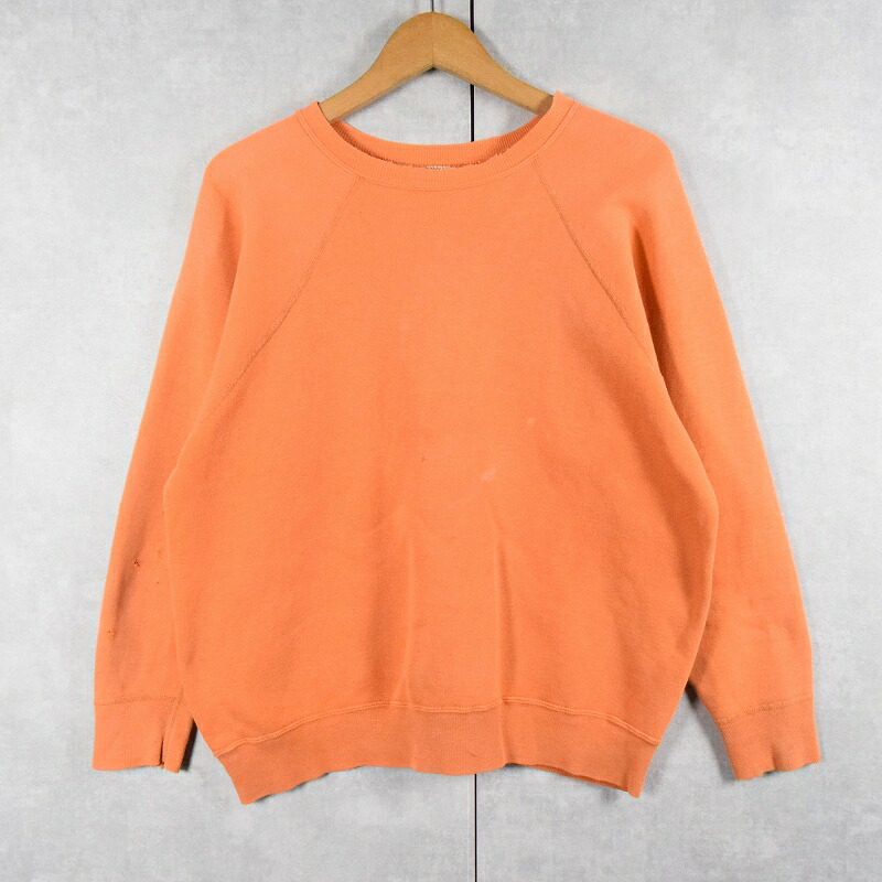 vintage タウンクラフト　半袖ラグランスウェット 雰囲気抜群 60's VINTAGE TOWNCRAFT 半袖 スエット 4本針