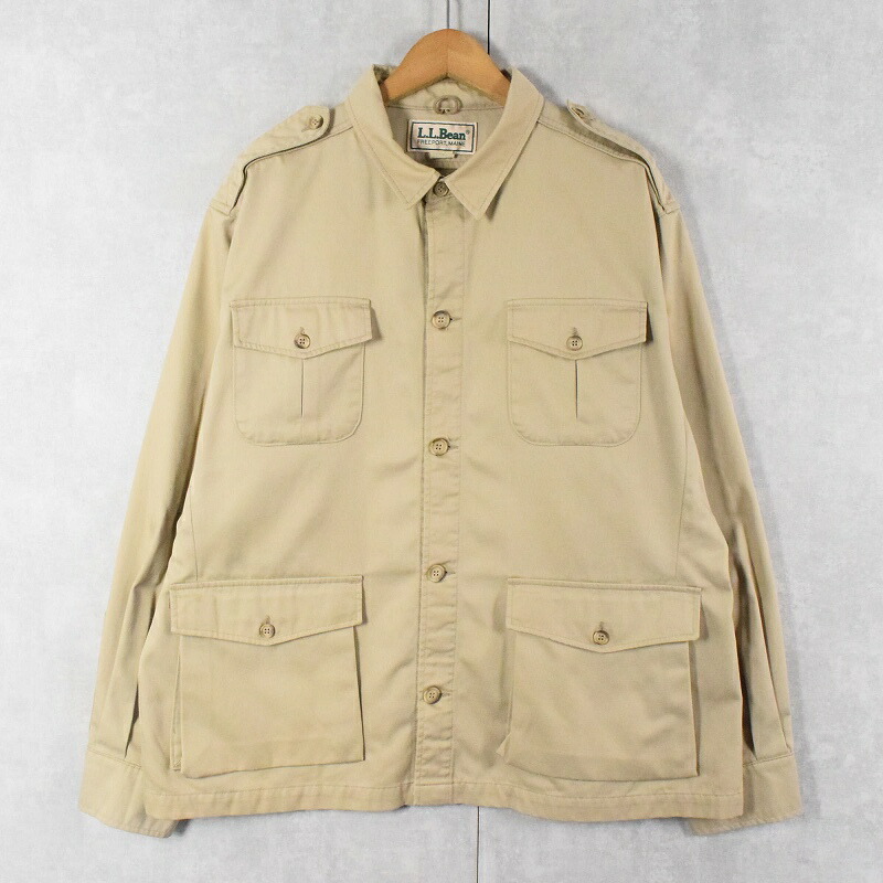 楽天市場】USA製 80s L.L.Bean Bean's Warden Jacket ベージュ