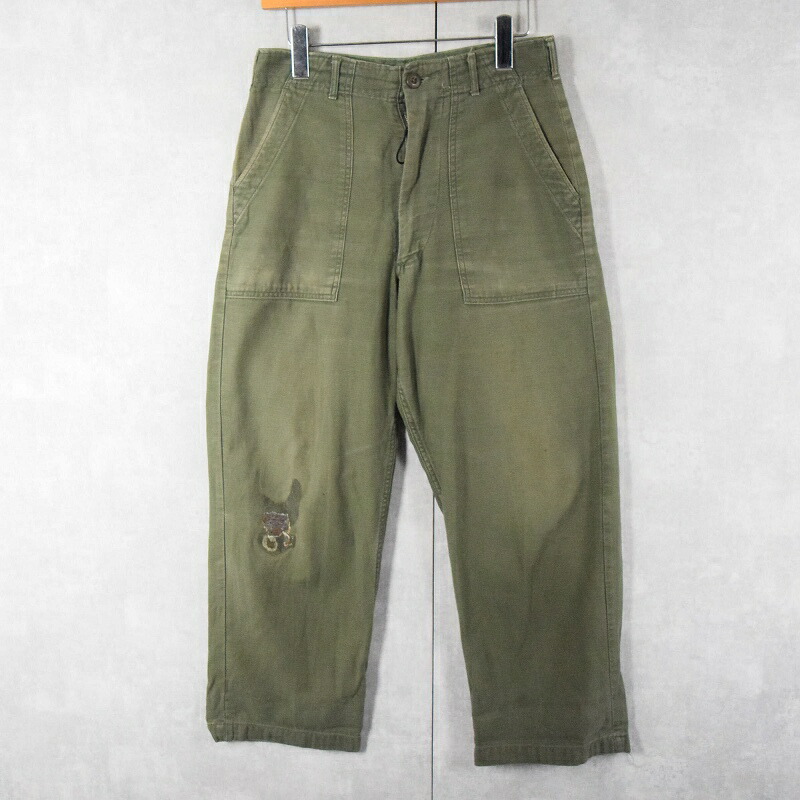 楽天市場】80s USA製 実物 米軍 US ARMY ベイカーパンツ 実寸W31