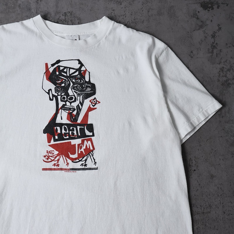 ★90s ヴィンテージ★pearl jam　パールジャム　バンドＴシャツLサイズ VINTAGE ヴィンテージ 90s PEARL JAM CHOICES KIDS GUNS パール