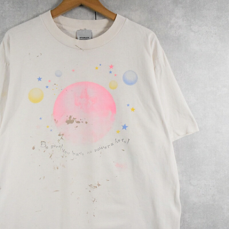 楽天市場】92年 THE WIZARD OF OZ Over Print S/S Tee 紺白 L