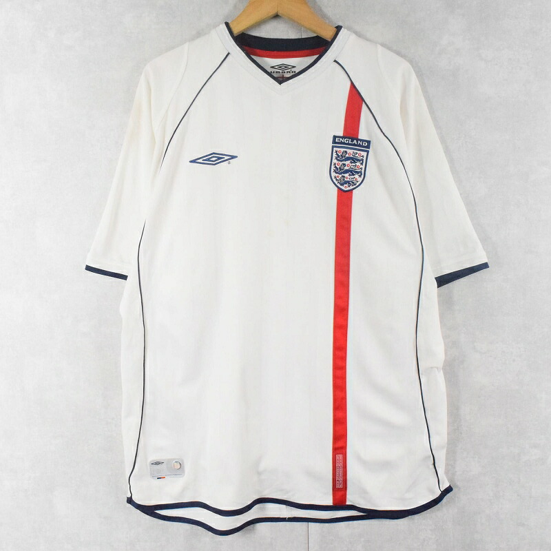 楽天市場】古着 90'S アンブロ UMBRO Vネック サッカーユニフォーム