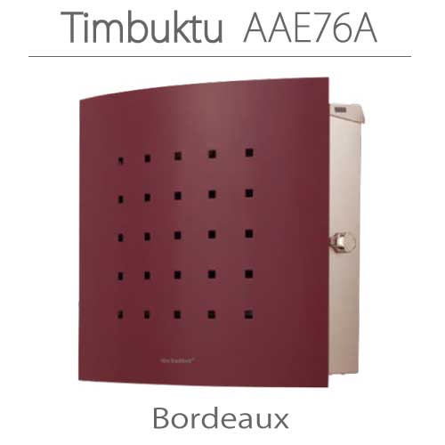 郵便ポスト：ドイツ製マックスノブロック・壁掛型ポスト・ティンブク-ボルドー[P-283]【fsp2124-6f】【対応不可】｜feel so nice