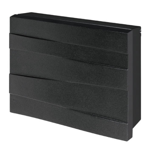郵便ポスト・パーサス デコ フロストブラック type2（壁付けタイプ）[P-1231]【対応不可】【全品送料無料】