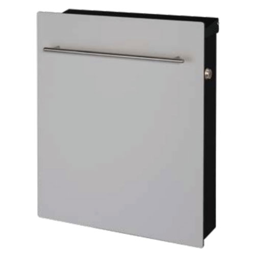 郵便ポスト・ノイエファイン（グレー/壁掛け）[P-1065]【対応不可】【全品送料無料】