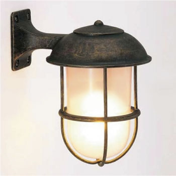 真鍮製ガーデンライトBR5000 AN FR LE（LED・くもりガラスタイプ）700233[L-561]【fsp2124-6f】【対応不可】【全品送料無料】