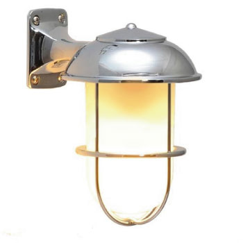 真鍮製ガーデンライトBR5000 CR FR LE（LED・くもりガラスタイプ）700232[L-564]【fsp2124-6f】【対応不可】【全品送料無料】｜feel so nice