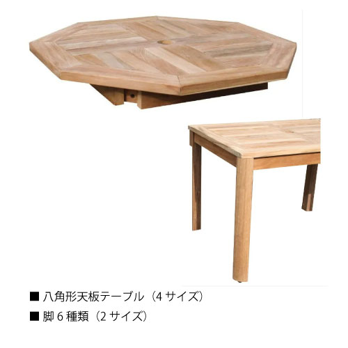 八角形天板ズボン下速見表[FCT-959］