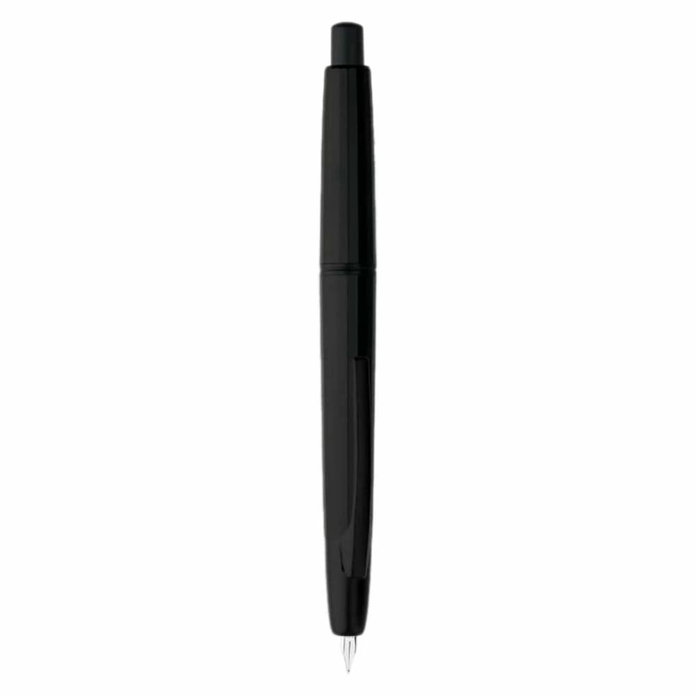 筆記用 インクペンコンバーター ブラック プレス樹脂万年筆 (ブラッククリップ) 0.4mm ギフト 極細ペン先|FEEL FEEL