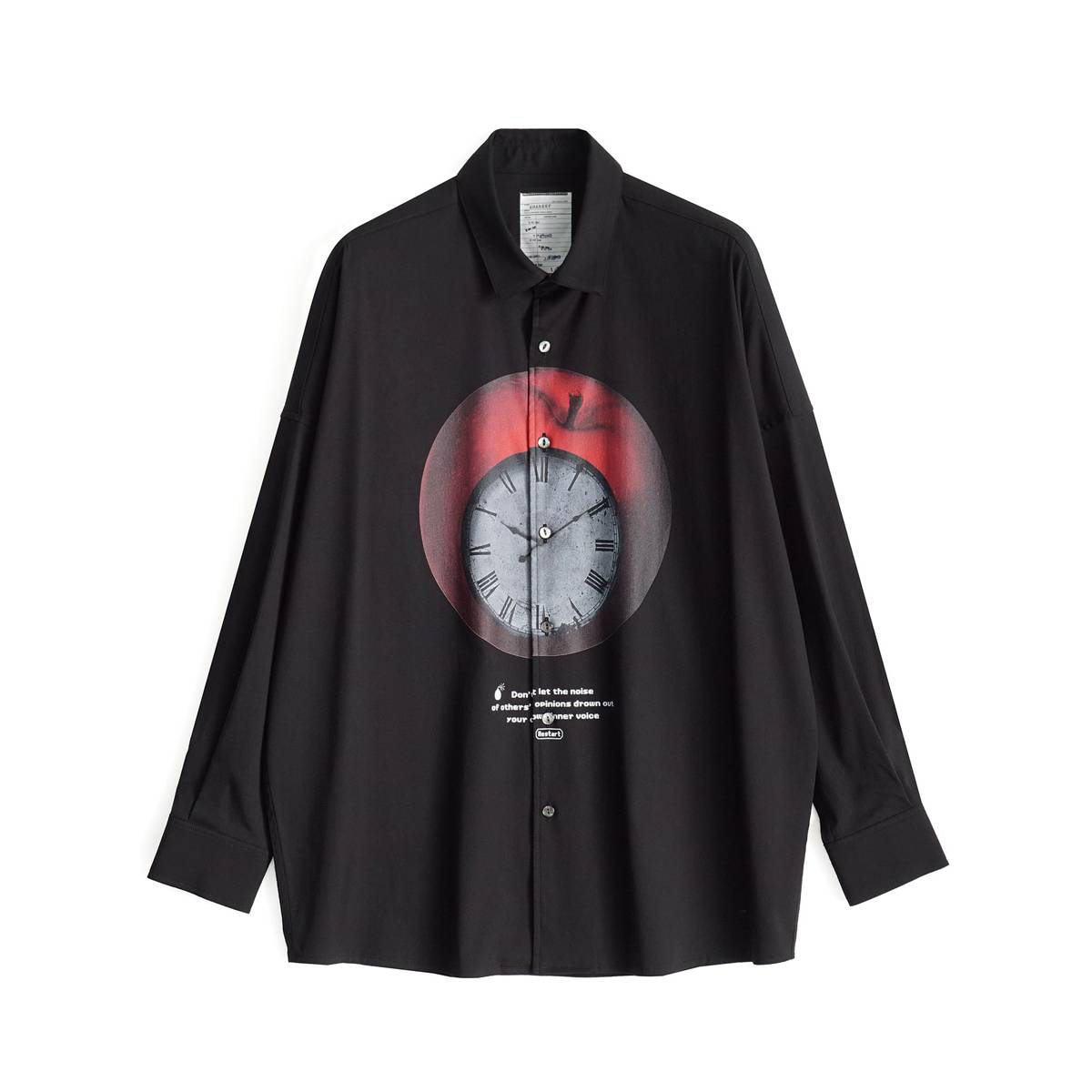 楽天市場】SHAREEF “ APPLE ” L/S SHIRTS (2色) 22313021 シャリーフ