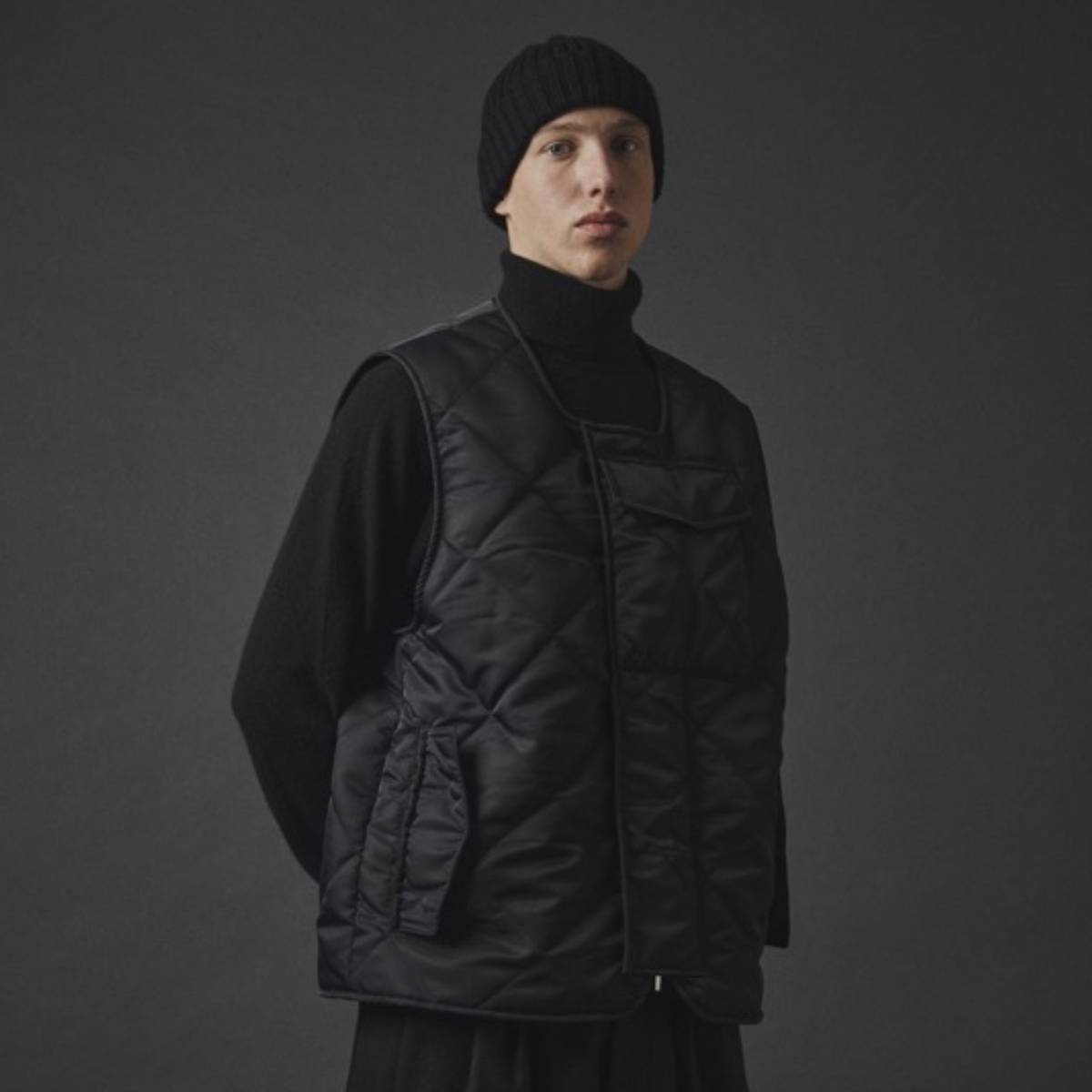 【楽天市場】lownn Vest (2型) FW22-VEST ローン フランネル